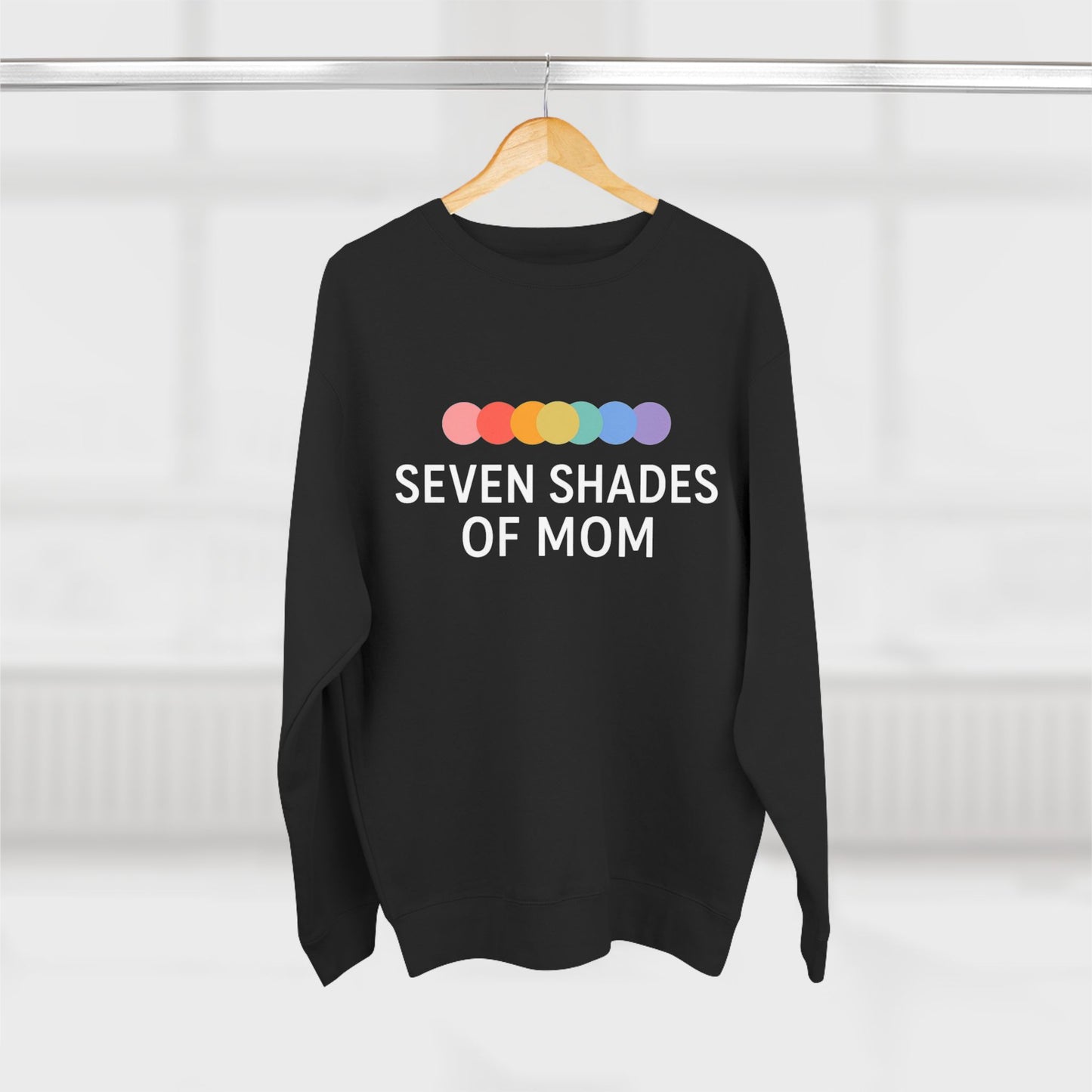 Seven Shades Of Mom Crewneck Sweatshirt